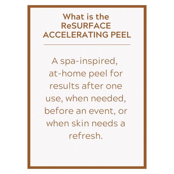 Active Argan Resurface Accelerating Peel Activated Argan Complex, 1.0 fl oz. New - Picture 16 of 16